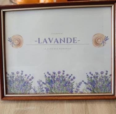 Le clos des Romarins Gîte Lavande