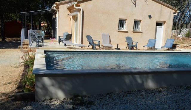 Le clos du Marcel, South Ardèche House with air-conditioning, swimming pool, enclosed grounds of 2000m2