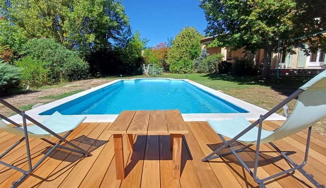 Le Clos Provençal - Quiet house, garden & pool 8 people