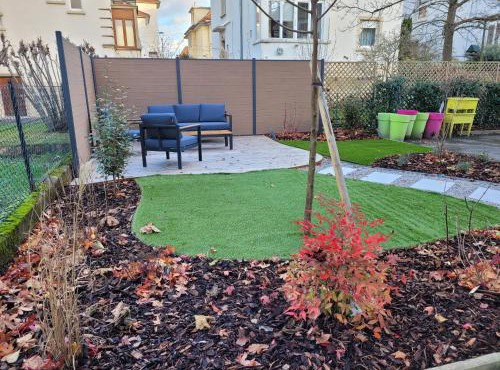 Le cocon d'Emma, terrasse, jardin et élégance dans maison de Maître