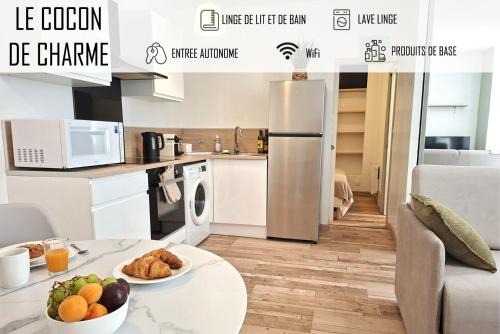 Le Cocon de Charme - 4pers - 2min Halle Marcadieu - 6min centre ville
