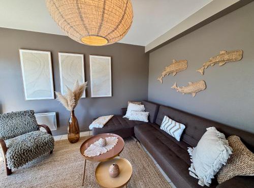 Le Cocon Iodé - 100m des plages-GR34-skatepark-kite-surf-voile-terrasse-jardin