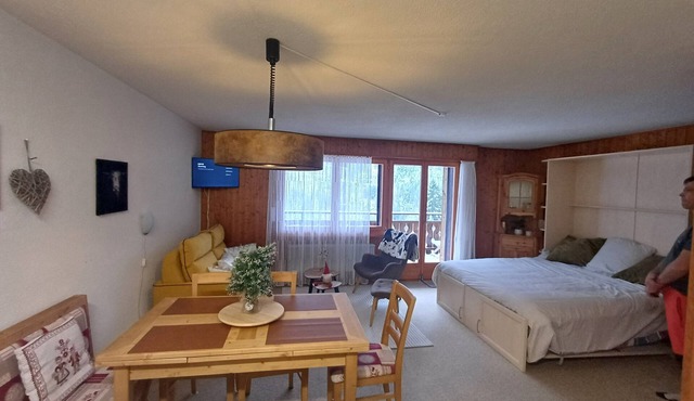 Le Cocon, Large studio 35m2, Champery 700m from the cable car 2 to 4 persons
