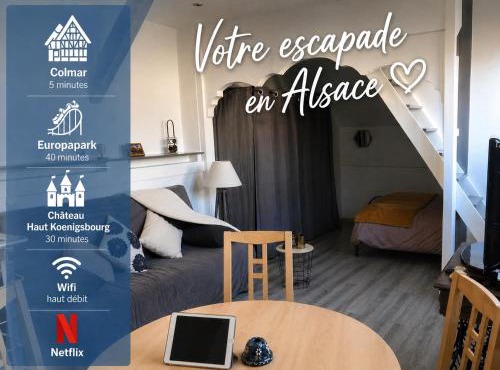 Le coin américain - Maison familiale - proche de Colmar et d'Europapark