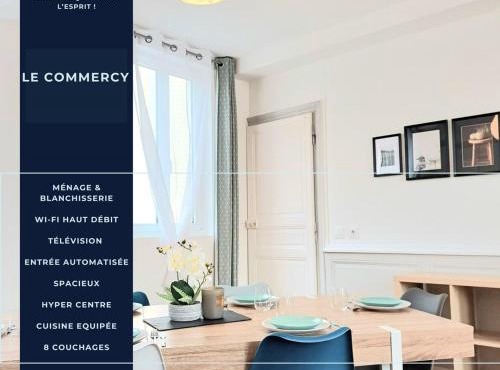Le Commercy - En Hyper Centre Et Très Spacieux