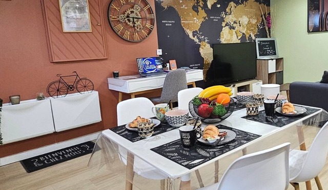 ✅Le Concorde *Comfortable 5 minutes from the train station and the Canal du Midi