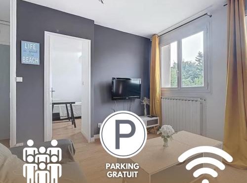 Le Cosy Genin - 3 Chambres Bureaux Parking