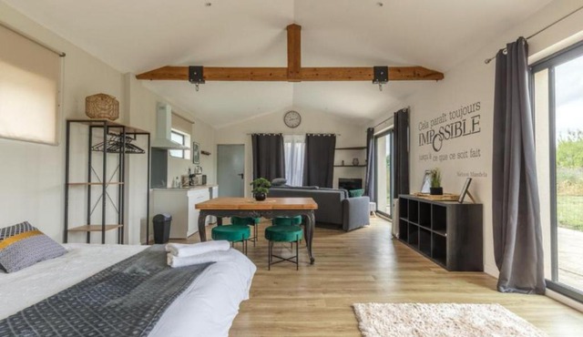 LE CRESPYS - Studio moderne, 30min Toulouse et Montauban, cadre champêtre