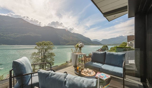 Le Cristal - Prestigieux appartement au Lac d'Annecy avec vue unique à 180°