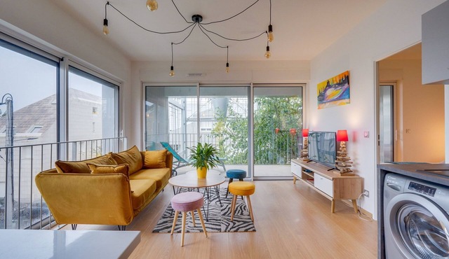 Le Darwin - Terrasse et parking privé