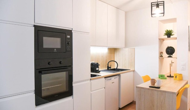 Le David - Studio avec balcon à 100m des plages in Marseille