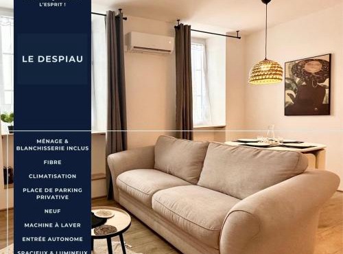 Le Despiau - Parking - Clim - Fibre - Proche Base
