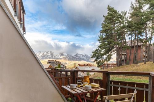 Le Devoluy, appartement pour 6 avec balcon