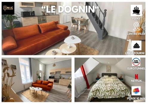 Le Dognin - centre ville - ferry - eurotunnel