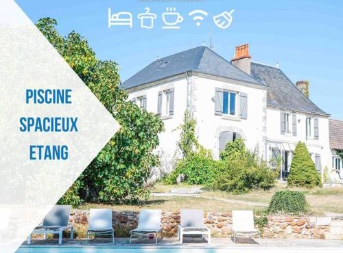 Le Domaine du Pavillon L'idyllique en Brenne