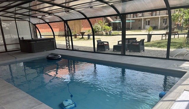 Le domaine du Lavoir - Studio PISA sleeps 5 - Jacuzzi April to October