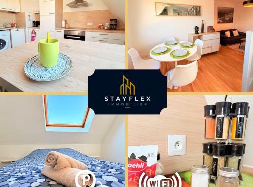 Le Duplex des Tulipes - Parking included - Haguenau