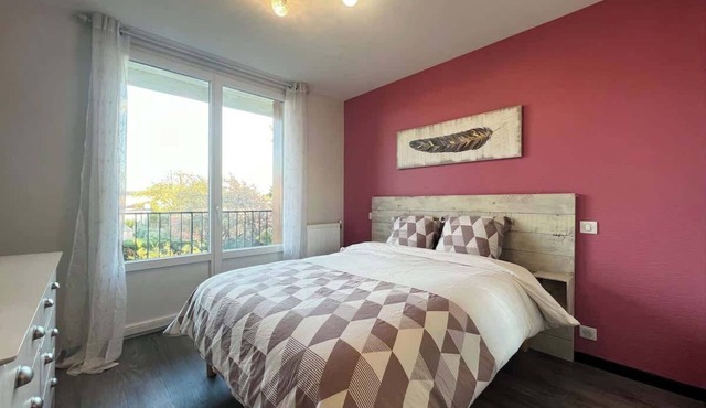 Le Floral - 2p - Lumineux & Calme - Parking/Wifi