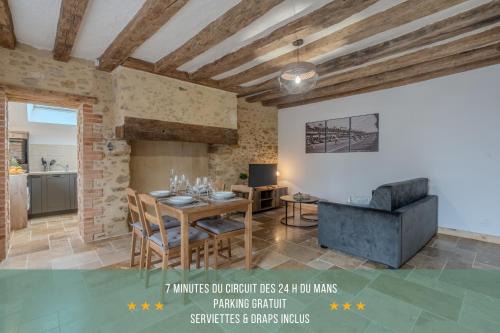 Le Four à pain - Parking - Circuit des 24h du Mans à 7 min - Golf de Mulsanne à 2 min