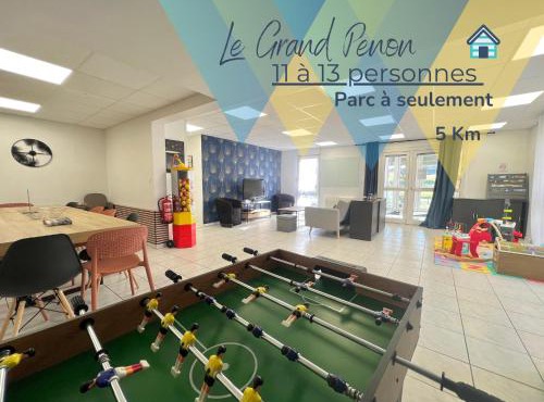 Le Grand Penon ~ Logement Spacieux à 6 min du Parc
