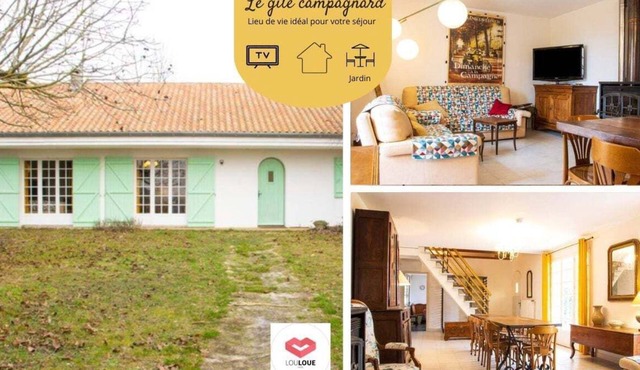 Le gîte campagnard à 10 min de Poitiers