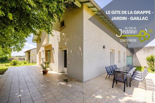 Le gîte de la Grappe - Terrasse - Gaillac