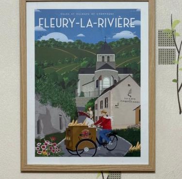 Le Gîte Champenois à FLEURY LA RIVIERE