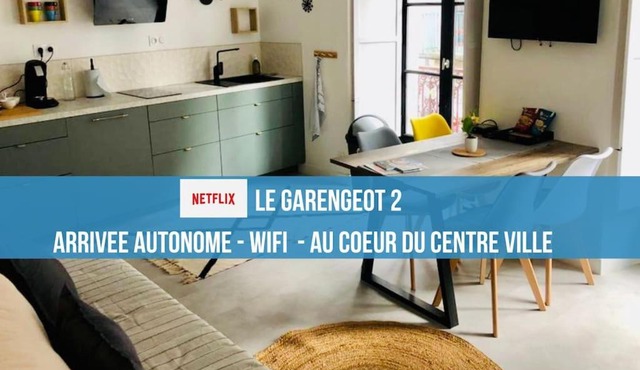 LE GARENGEOT 2 -WIFi-CENTRE VILLE