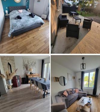 Le gite d 'Amélie maison rénovée 6 couchages 2 salles de bains