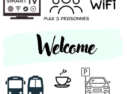 Le GM - appartement proche gare et commerces