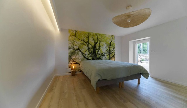 Le Grand Penaud - Large air-conditioned designer duplex apartment