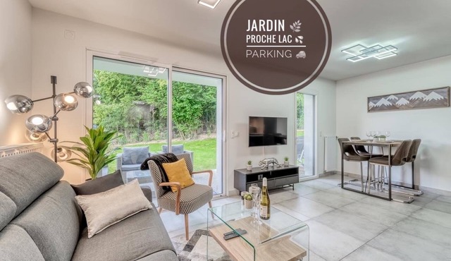 Le Green- Garden apartment on Lake Annecy