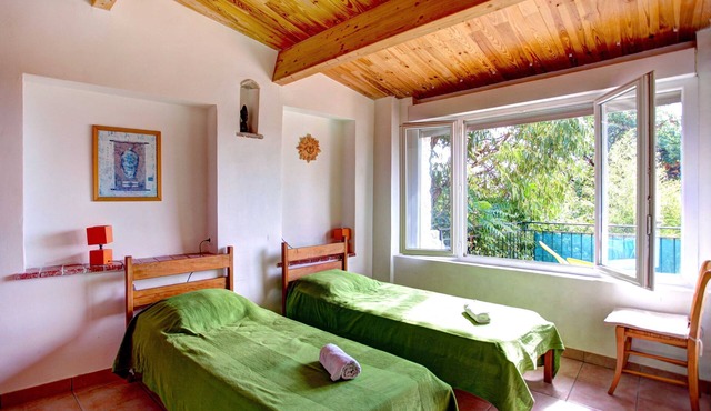 Le Greissier house with large south facing terrace sea view 4 people