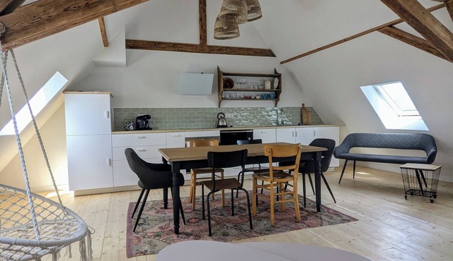 Le grenier du rempart, apartment in the heart of the village