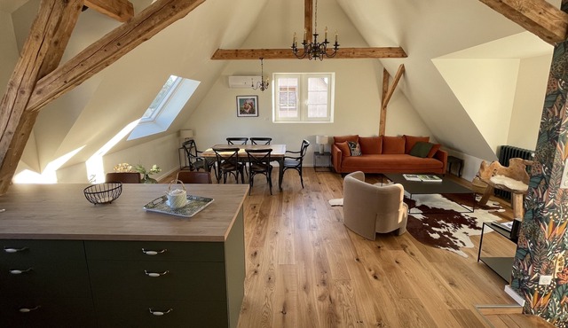 Le Hêtre Rouge - l'Ecureuil - 4* furnished apartment with spa, sauna and garden