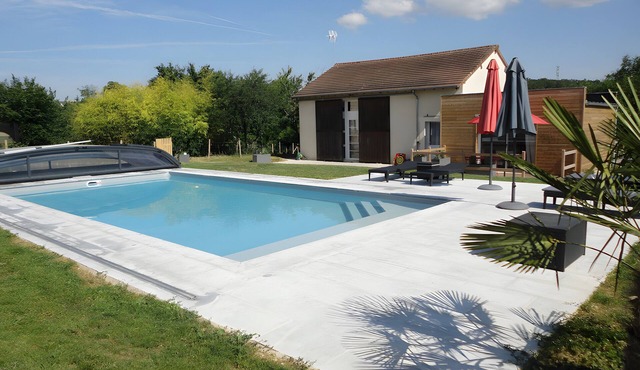 Le Hameau du Peu – Fidel Cottage with Shared Pool