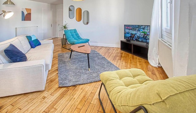 Le Havre Chic et Spacieux d'Angoulême - Calme & Confort Moderne