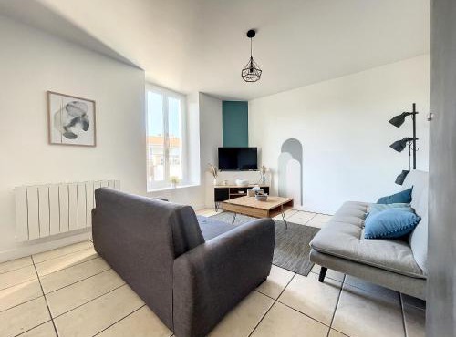 Le Havre des Ecoles - 2chambres-Rez de jardin et Parking-BBQ