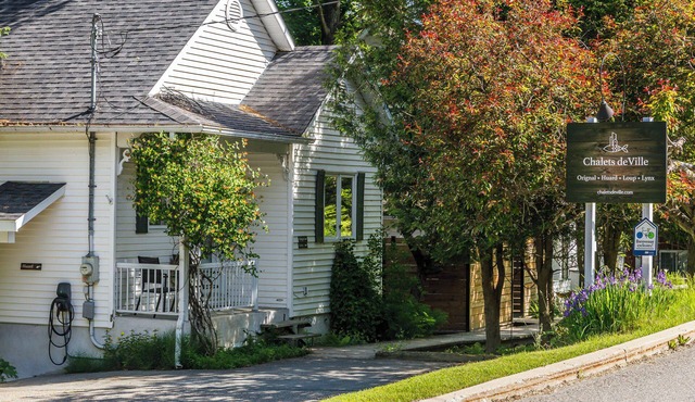 Le Huard - Chalet rustique de luxe à North Hatley