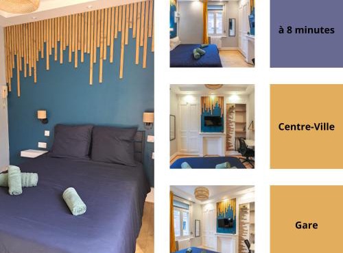 Le Jardin d'Amiens 2 pers 8 min Centre ville & Gare