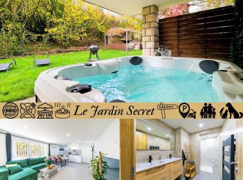 Le Jardin Secret Nature Spa parking jardin 1500m2