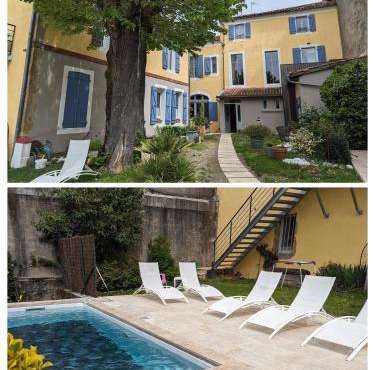 "Le Jardin sur l'Eau "chambres d'hôtes et appartements tout confort