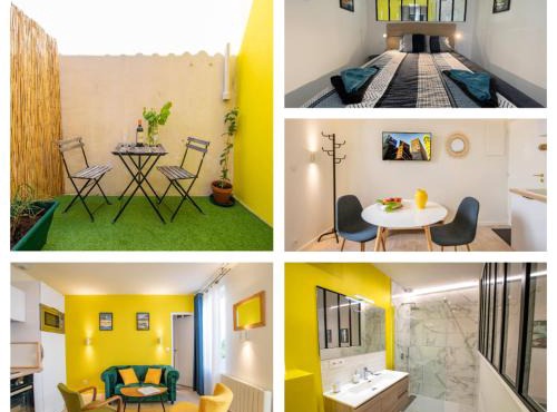 Le Jaune Vendée - T2 renové - Terrasse