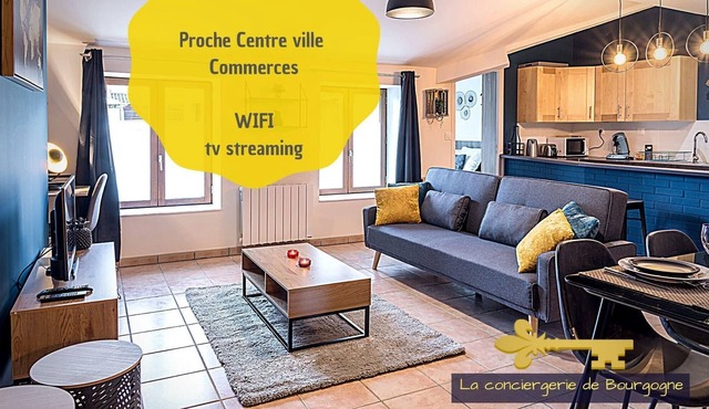 Le Jean Jaurès appartement moderne sur les quais de Mâcon