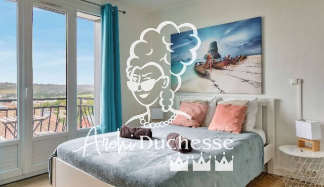 Le Léon 12, Joli studio avec balcon situé à Dieppe