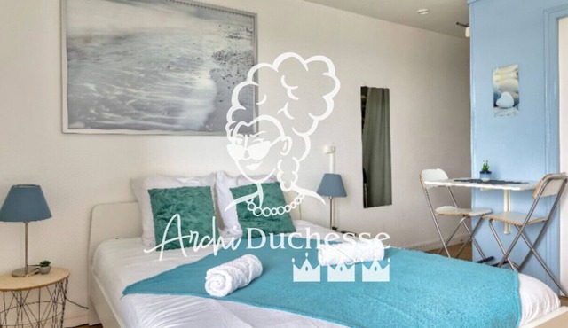 Le Léon 13, Joli studio avec balcon situé à Dieppe