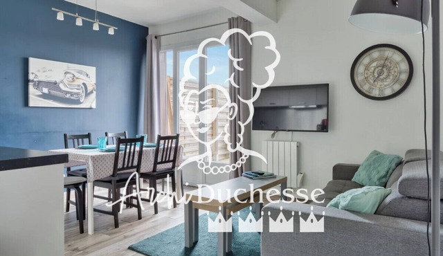 Le Léon Gambetta, appartement avec terrasse vue mer