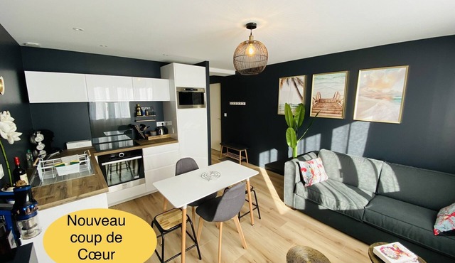 Le Labès Superb new T2 apartment Lorient center