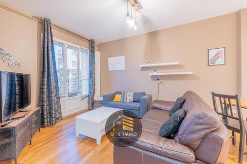 "Le Libération" 2 chambres, Parking privé gratuit