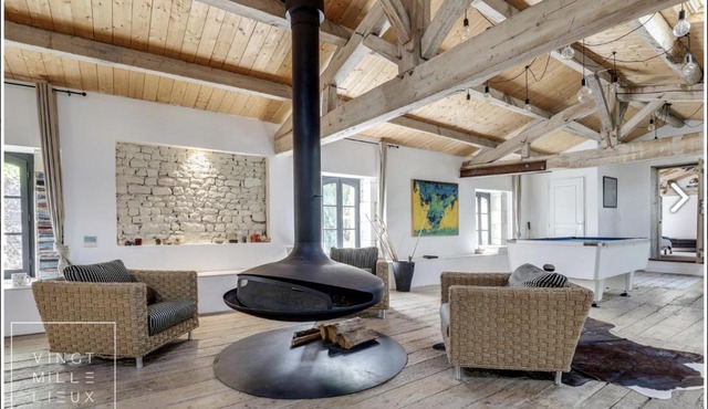 Le loft chambre et salon climatisés